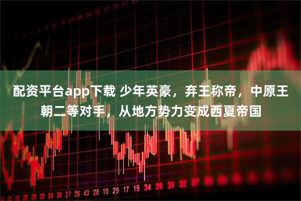 配资平台app下载 少年英豪，弃王称帝，中原王朝二等对手，从地方势力变成西夏帝国
